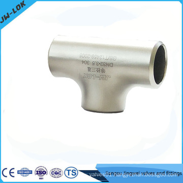 Butt weld fittings, weld straight tee pipe fitting